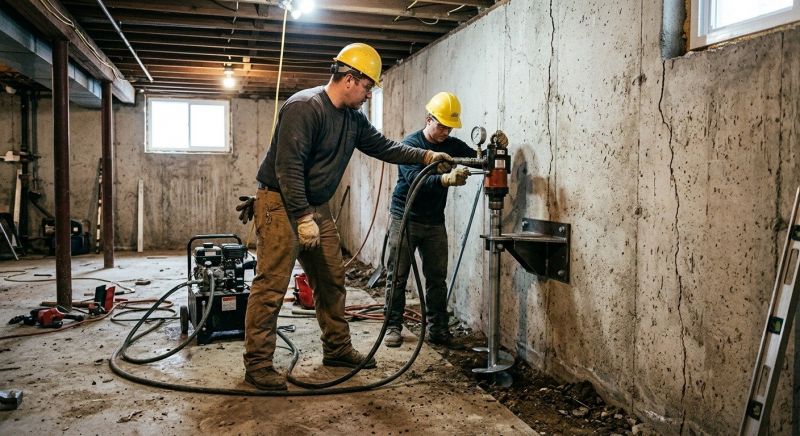 Basement Stabilization in Charleston, SC