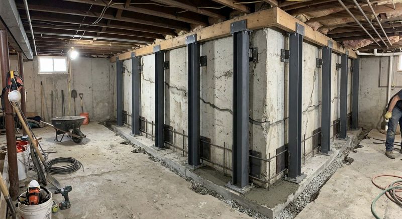 Basement Stabilization in Charleston, SC