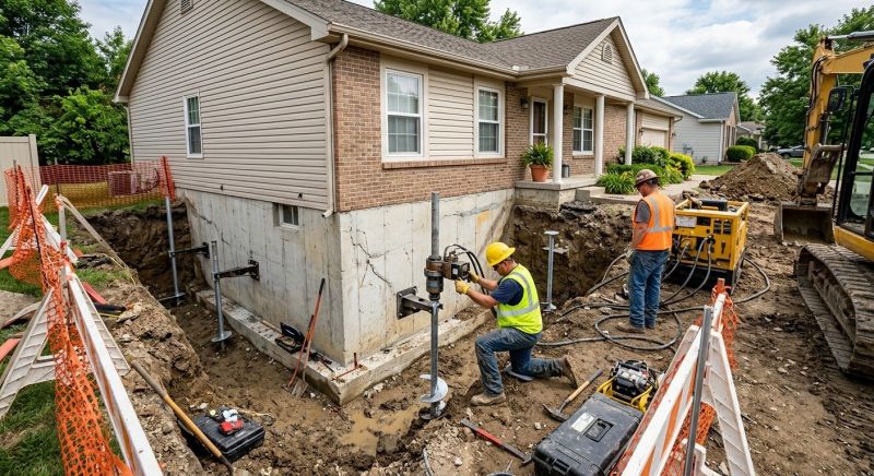 Building Foundation Repair in Charleston, SC