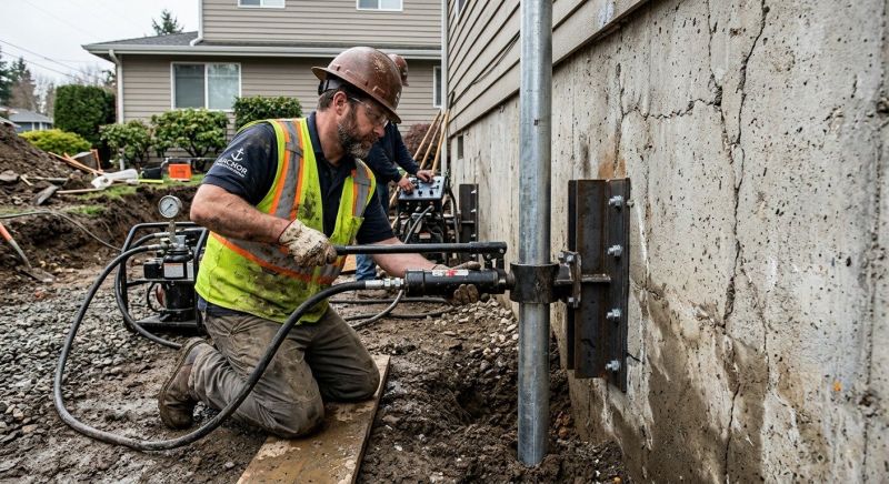Concrete Foundation Leveling in Dorchester County, SC