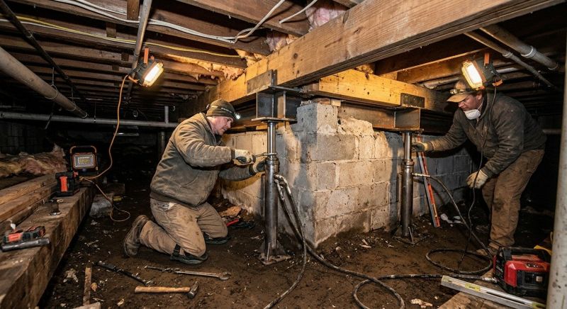 Crawlspace Foundation Repair in Awendaw, SC