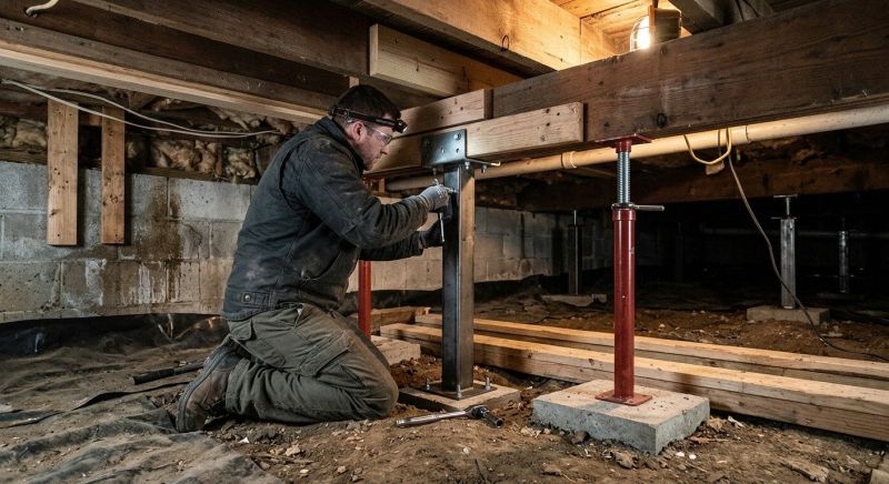 Crawlspace Structural Repair in Charleston, SC