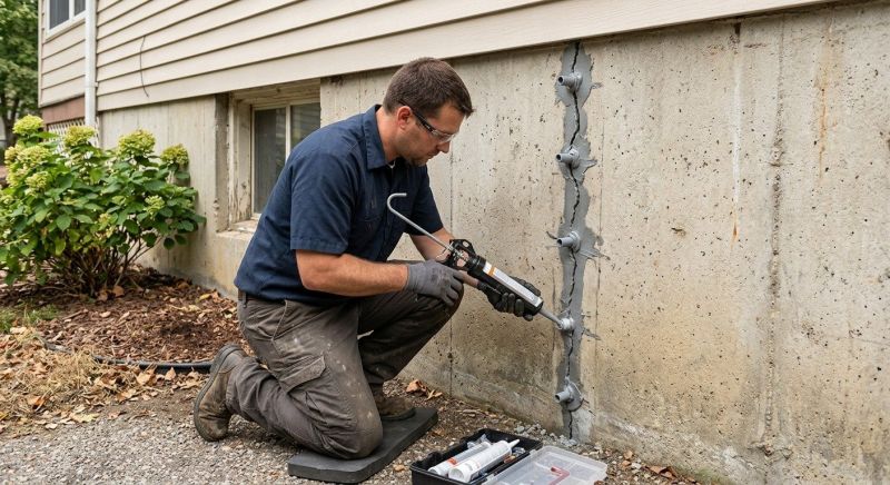 Foundation Crack Sealing in Charleston, SC