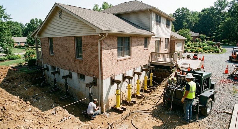 Foundation Jacking in Awendaw, SC