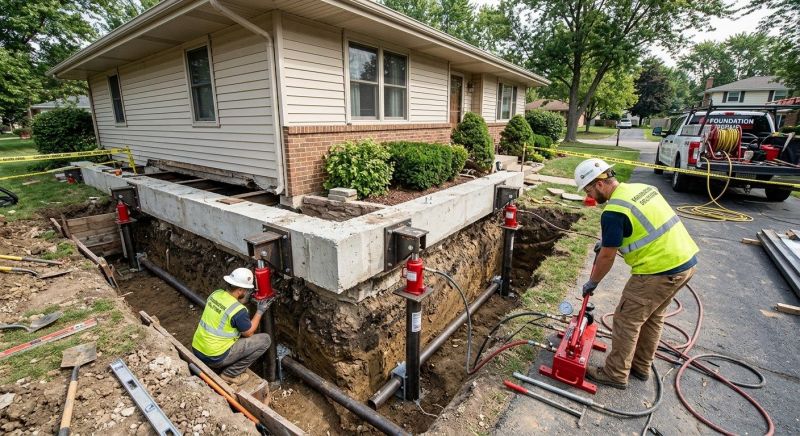 Foundation Jacking in Berkeley County, SC