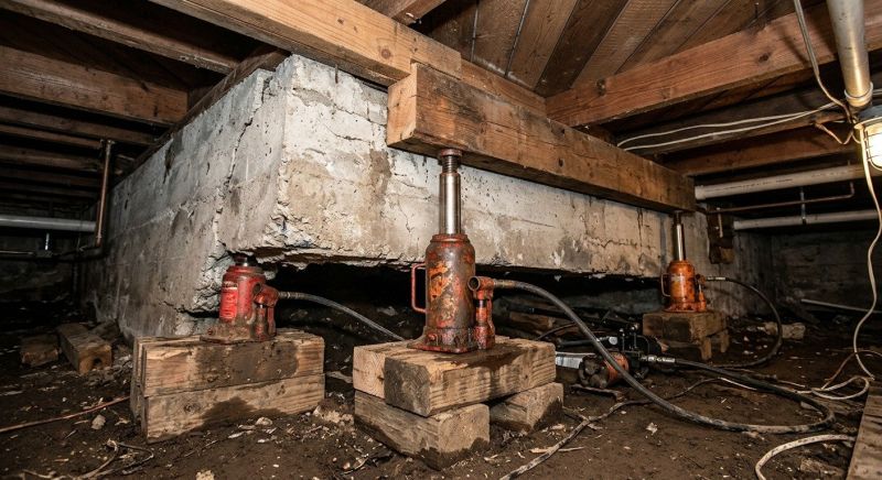 Foundation Jacking in Charleston County, SC
