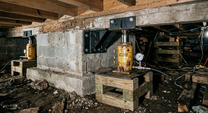 Foundation Jacking in Edisto Island, SC
