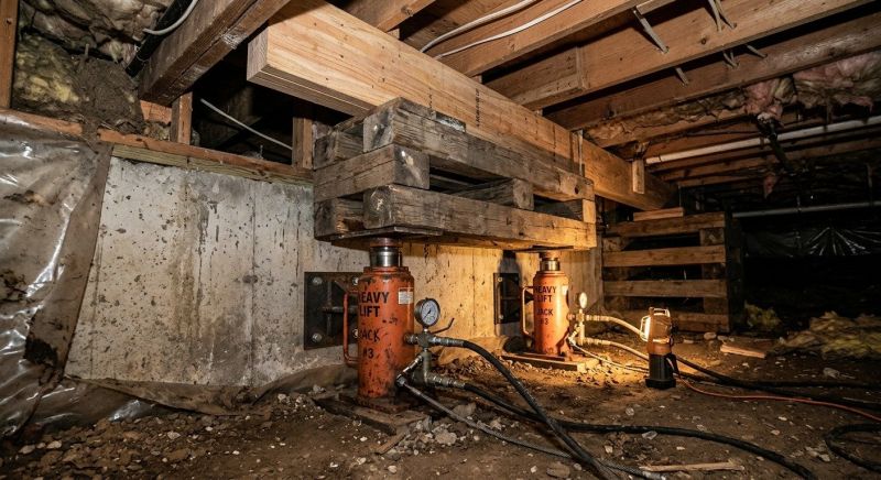 Foundation Jacking in Goose Creek, SC