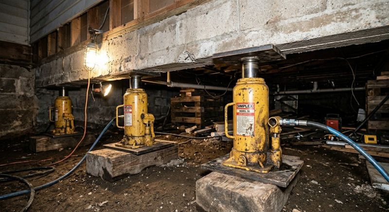 Foundation Jacking in Hollywood, SC