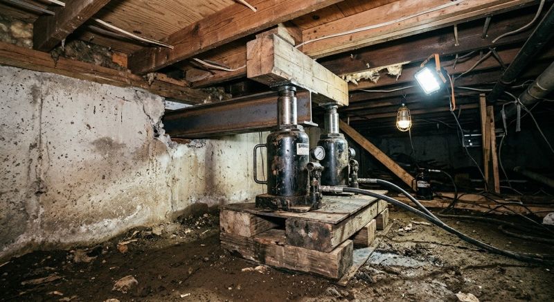 Foundation Jacking in Hollywood, SC