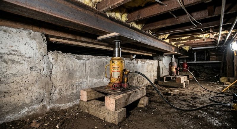 Foundation Jacking in Mount Pleasant, SC