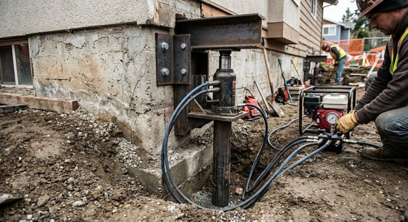 Foundation Lifting in Mount Pleasant, SC
