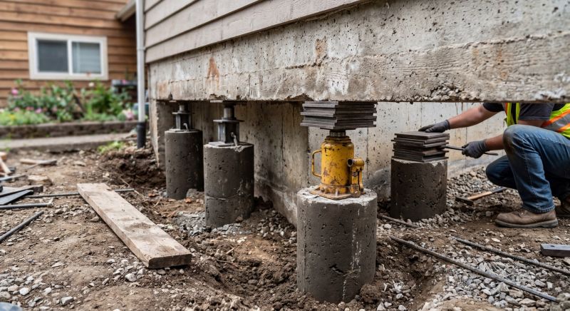 Foundation Pier Leveling in Charleston, SC