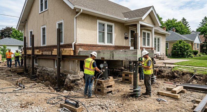 Foundation Releveling in Charleston, SC