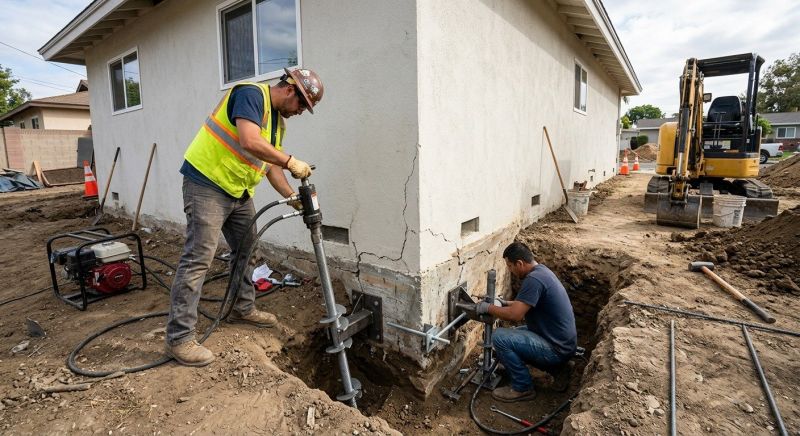Foundation Stabilizing in Hollywood, SC