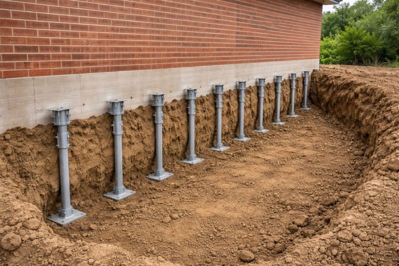 Helical Piers Installation in Charleston, SC
