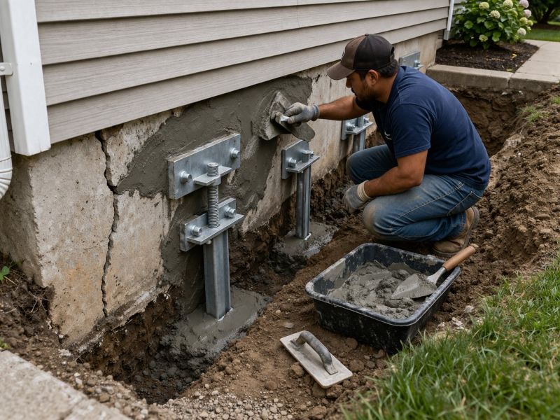 House Foundation Repair in Dorchester County, SC